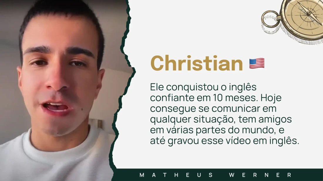 Depoimento de aluno do Cronograma dos Fluentes
