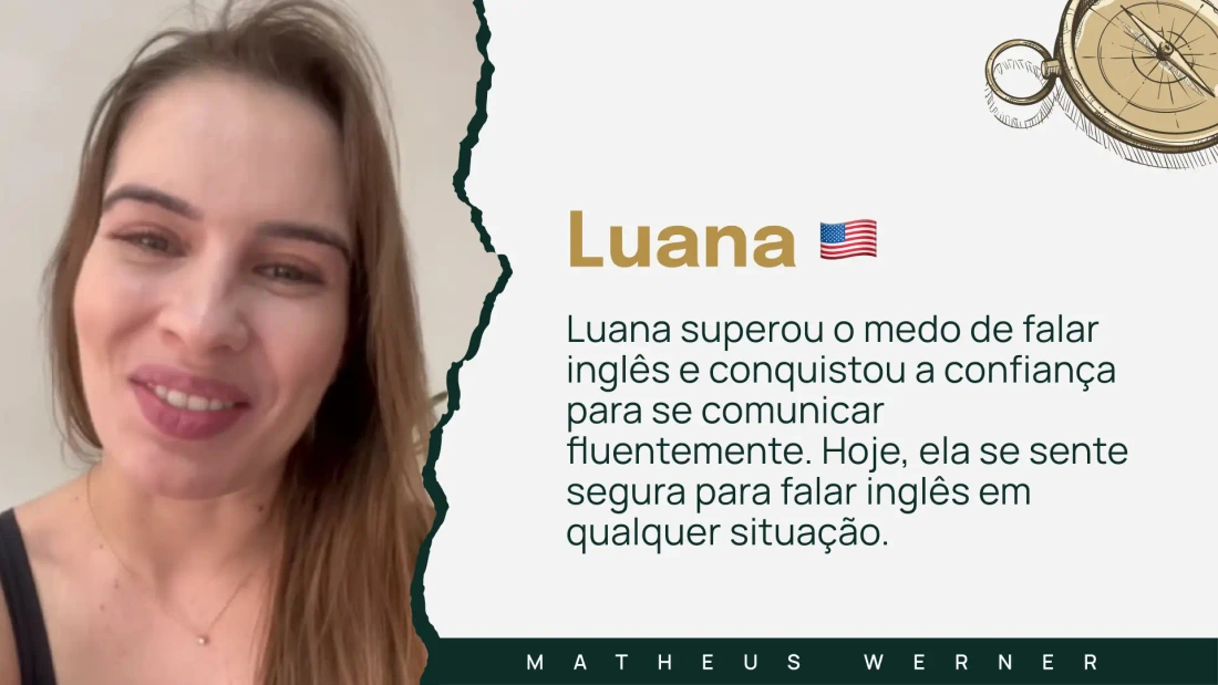 Depoimento de aluno do Cronograma dos Fluentes